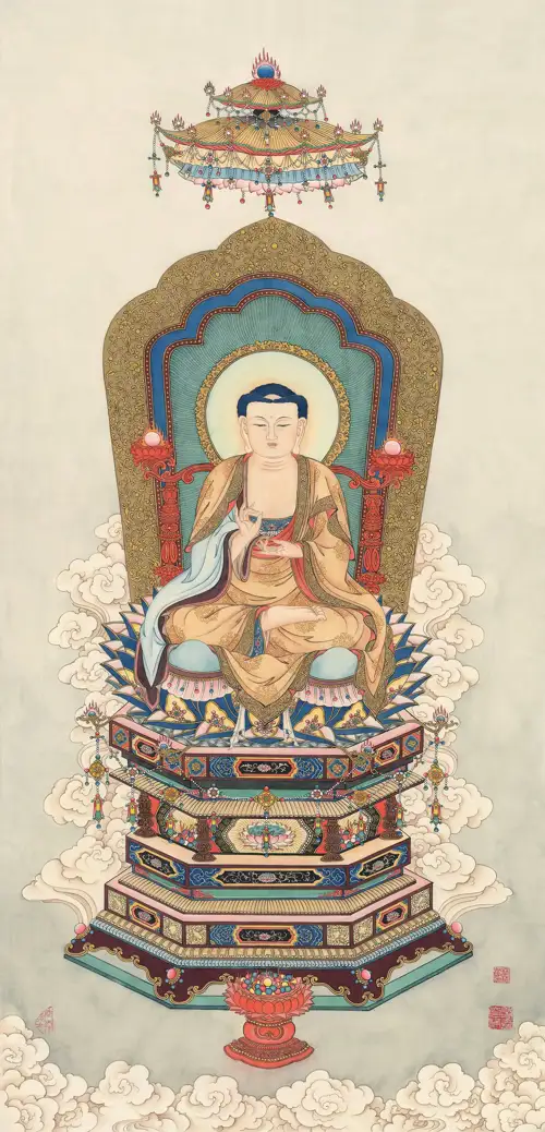Phật Thích Ca Mâu Ni Trí Tuệ Viên Mãn