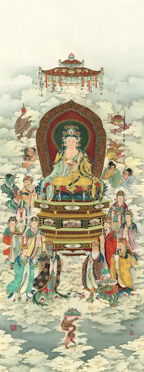 Vô Ngại Báo Thân Quán Âm