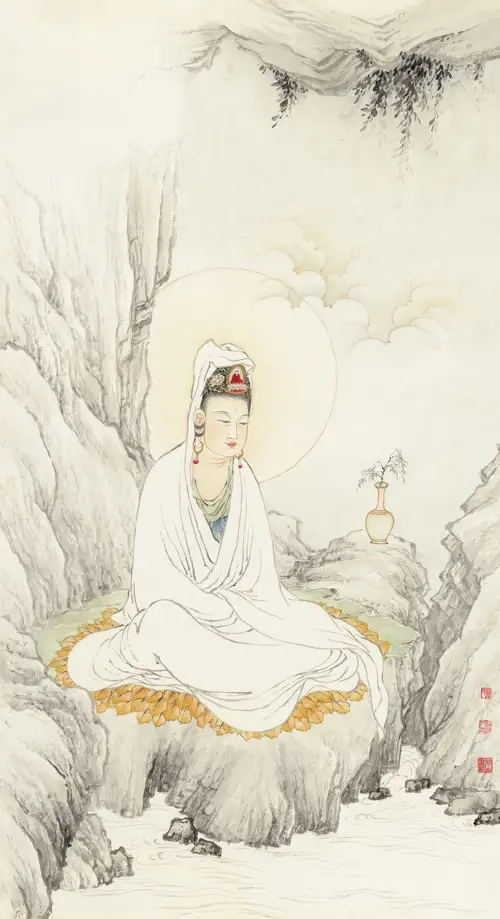 Bạch Y Quán Âm Sơn Thạch Định