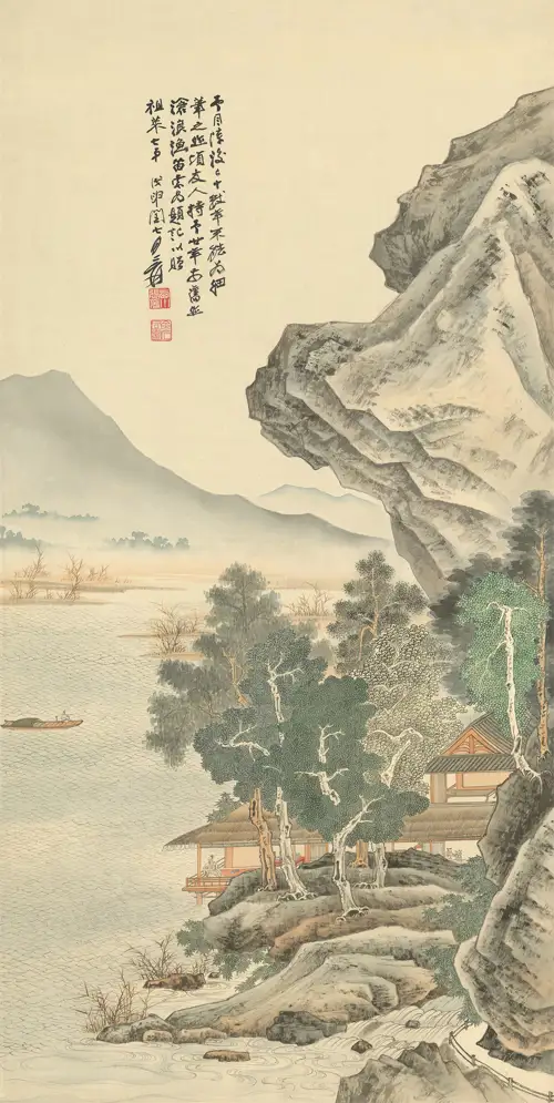 Khê Sơn Tự Đắc Đồ