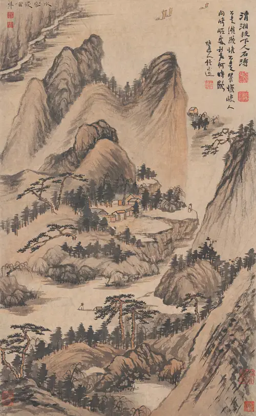 Thanh Sơn Thủy Khúc Đồ