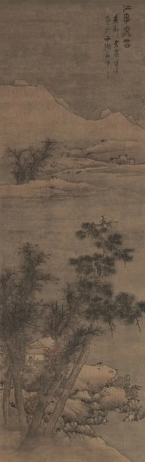 Tùng Lâm Thủy Tạ Đồ