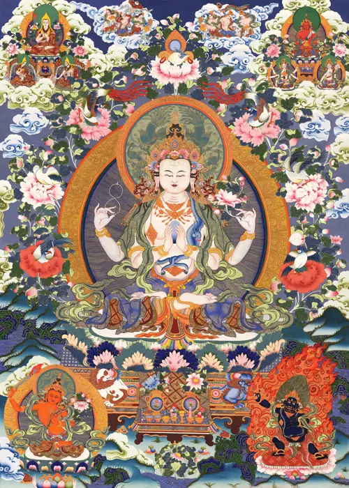 Quán Âm Đại Bi Hoa Tạng Hư Không Giới
