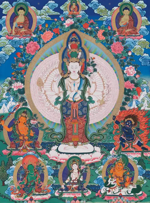 Thiên Thủ Thiên Nhãn Quan Âm — Đại Bi Tâm Hiển Lộ