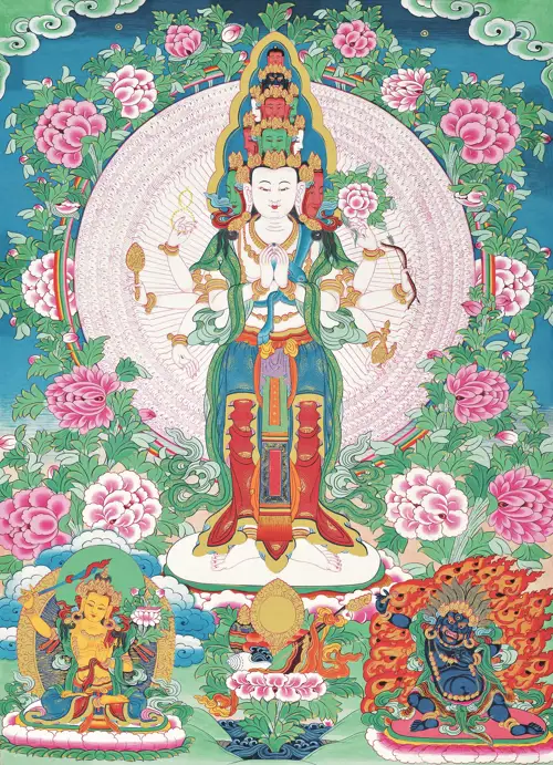 Thiên Thủ Thiên Nhãn Quán Thế Âm — Vầng Đại Bi Mở Khắp