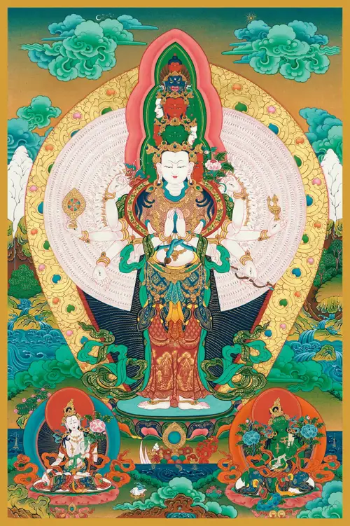 Thiên Thủ Thiên Nhãn Quán Thế Âm – Vạn Biến Từ Quang