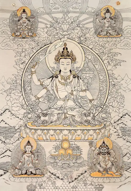 Văn Thù Sư Lợi Trí Kiếm Đồ