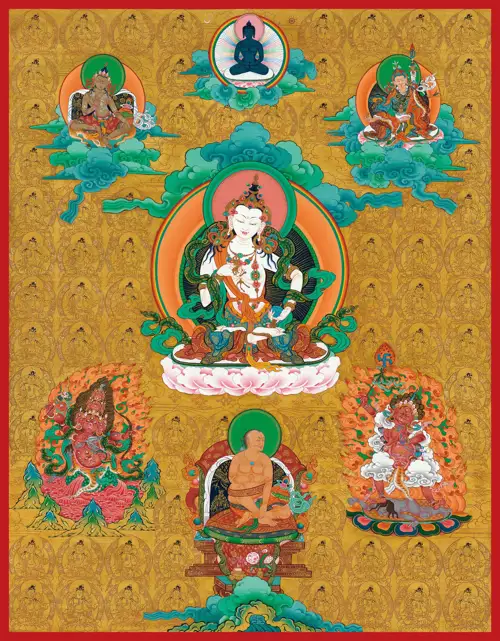 Kim Cang Tát Đỏa Tịnh Hóa Ngũ Chướng