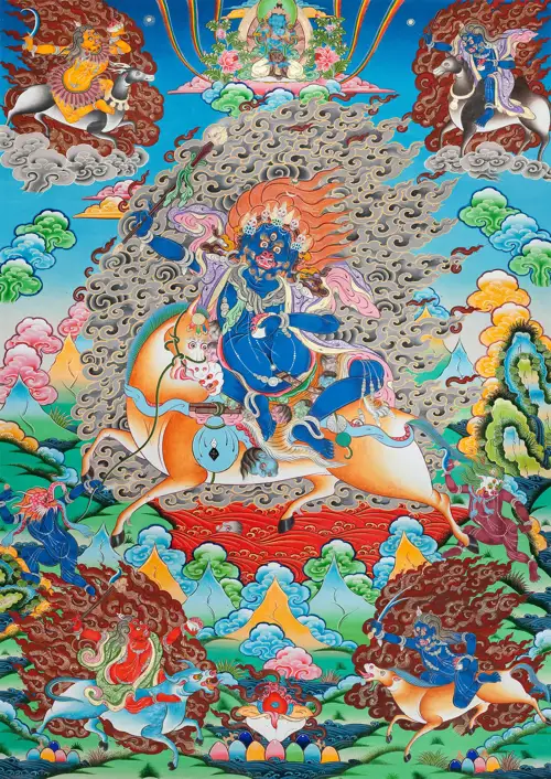 Hộ Pháp Phẫn Nộ Palden Lhamo