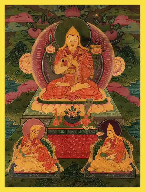 Tông Khách Ba Cùng Hai Đệ Tử Nâng Truyền Thừa