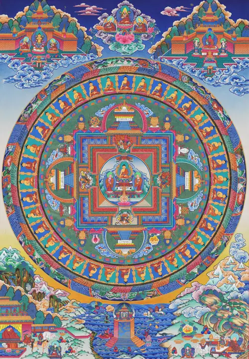 Thích Ca Mâu Ni Phật Bản Tôn Mạn Đà La