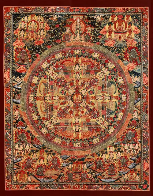 Mandala Đức Phật Thích Ca - Vũ Trụ Của Sự Giác Ngộ
